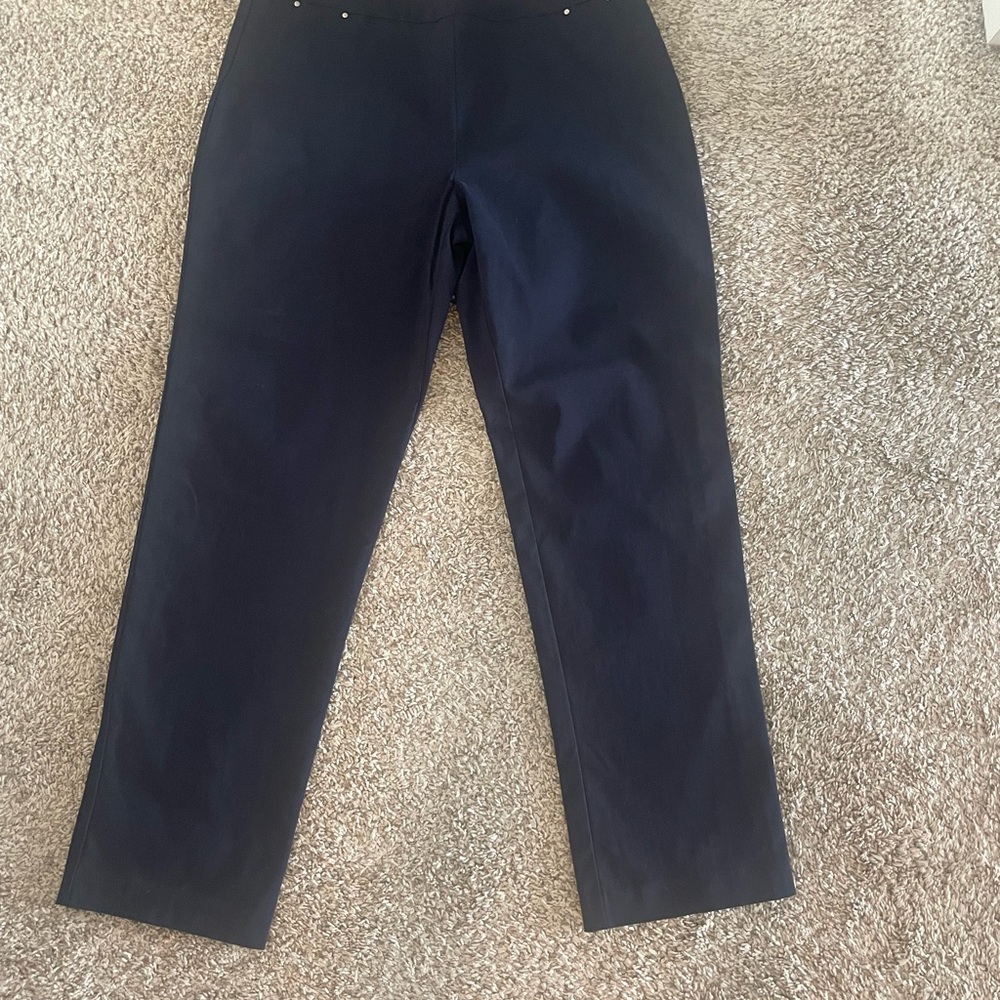 Attyre Women's Navy Chinos